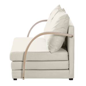 Canapé convertible Kim Tissu en coton Beige