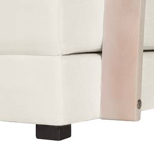 Canapé convertible Kim Tissu en coton - Beige