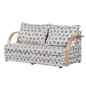 Canapé convertible Kim Owls Tissu en coton beige