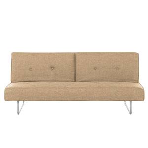 Slaapbank Kimbe geweven stof - Beige