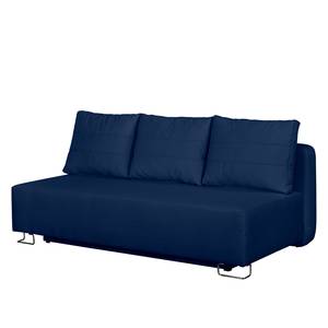 Canapé convertible La Vernia Tissu - Bleu foncé