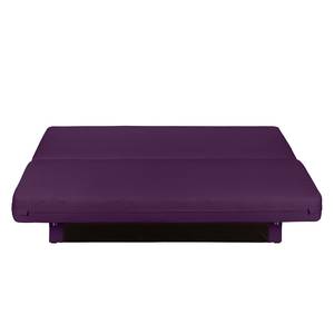 Canapé convertible La Vernia Tissu - Violet foncé