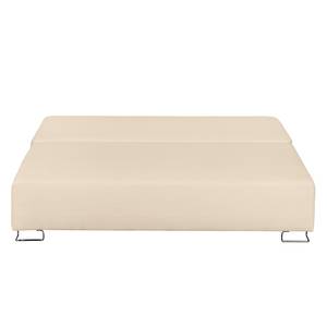 Canapé convertible La Vernia Tissu - Ecru