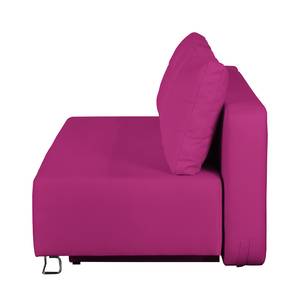 Schlafsofa La Vernia Webstoff Himbeere