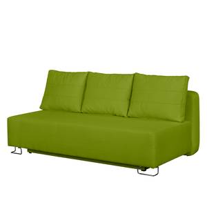 Canapé convertible La Vernia Tissu - Vert pistache