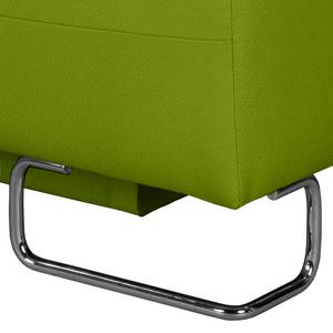 Canapé convertible La Vernia Tissu - Vert pistache