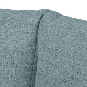 Sofa-lit LATINA avec accoudoir XL Bois Tissu - Tissu Barona: Gris pigeon - Largeur : 216 cm