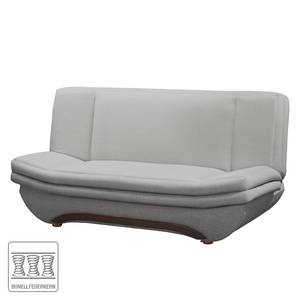 Schlafsofa Lapley Webstoff Grau - Textil - 198 x 99 x 95 cm