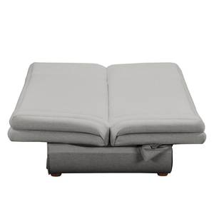 Schlafsofa Lapley Webstoff Grau - Textil - 198 x 99 x 95 cm