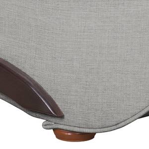 Schlafsofa Lapley Webstoff Grau - Textil - 198 x 99 x 95 cm