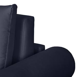 Schlafsofa Latina IV Baumwollstoff Dunkelblau - Breite: 205 cm