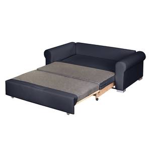 Schlafsofa Latina IV Baumwollstoff Dunkelblau - Breite: 185 cm