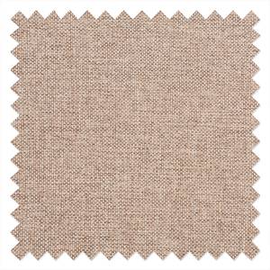 Divano letto LATINA Basic Country Tessuto - Tessuto Mueni / Tessuto Logan: beige / quadri marrone - Larghezza: 165 cm