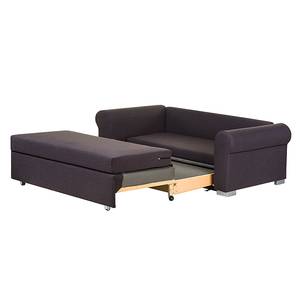 Schlafsofa Latina X Webstoff Graubraun / Grau - Breite: 205 cm