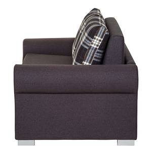 Schlafsofa Latina X Webstoff Graubraun / Grau - Breite: 165 cm