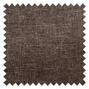 Canapé convertible LATINA Basic Country Tissu - Tissu Doran : Marron - Largeur : 165 cm