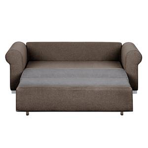 Schlafsofa LATINA Basic Country Webstoff - Stoff Doran: Braun - Breite: 205 cm