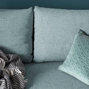 Sofa-lit LATINA avec accoudoir XL Bois Tissu - Tissu Barona: Gris pigeon - Largeur : 176 cm