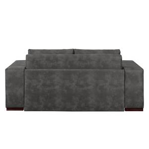 Sofa letto LATINA Basic con bracciolo XL Microfibra Bera: basalto - Larghezza: 196 cm