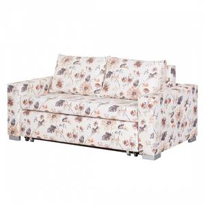 Schlafsofa Latina VIII Webstoff Beige / Braun - Breite: 150 cm