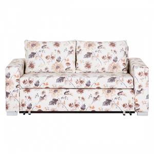 Schlafsofa Latina VIII Webstoff Beige / Braun - Breite: 150 cm