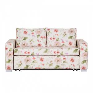 Schlafsofa Latina VIII Webstoff Beige / Lila - Breite: 190 cm