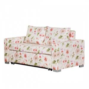 Schlafsofa Latina VIII Webstoff Beige / Lila - Breite: 170 cm