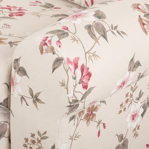 Canapé convertible LATINA Basic Country Tissu - Multicolore - Tissu Fedra:  Beige / Pink - Largeur : 165 cm