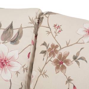 Slaapbank LATINA Basic Country geweven stof - Bont gekleurd - Geweven stof Fedra: Beige / Pink - Breedte: 165 cm