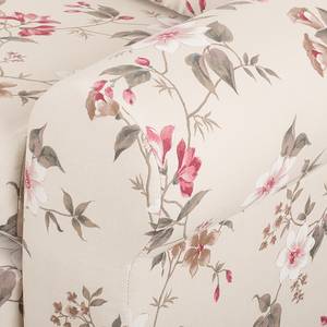 Canapé convertible LATINA Basic Country Tissu - Multicolore - Tissu Fedra:  Beige / Pink - Largeur : 185 cm