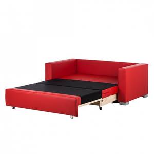 Divano letto LATINA Basic Similpelle - Similpelle Koda: rosso - Larghezza: 173 cm