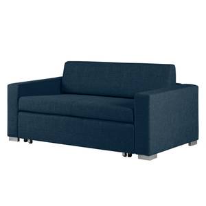 Schlafsofa LATINA Basic Webstoff - Stoff Doran: Blau - Breite: 153 cm