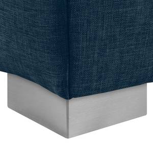 Canapé convertible LATINA Basic 150 cm - Tissu Doran : Bleu - Largeur : 153 cm