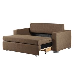 Canapé convertible LATINA Basic Tissu Doran : Marron - Largeur : 173 cm