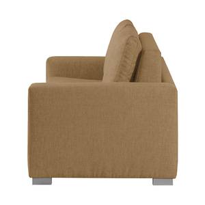 Canapé convertible LATINA Basic Tissu Doran : Marron doré - Largeur : 153 cm