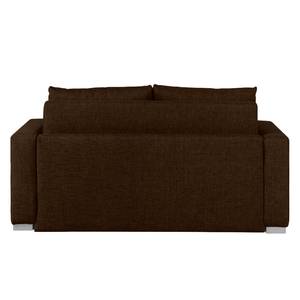 Canapé convertible LATINA Basic Tissu Doran : Marron foncé - Largeur : 173 cm