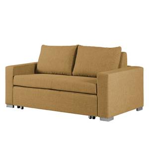 Schlafsofa LATINA Basic Webstoff - Stoff Doran: Goldbraun - Breite: 173 cm