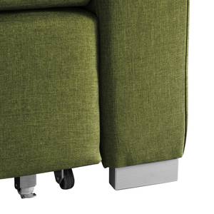 Divano letto LATINA Basic Tessuto - Tessuto Doran: verde - Larghezza: 153 cm