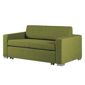 Schlafsofa LATINA Basic Webstoff - Stoff Doran: Grün - Breite: 153 cm