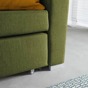 Schlafsofa LATINA Basic Webstoff - Stoff Doran: Grün - Breite: 173 cm