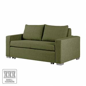 Schlafsofa LATINA Basic Webstoff - Stoff Doran: Grün - Breite: 193 cm