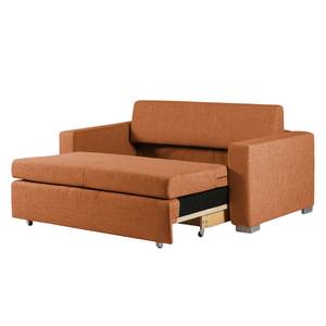 Canapé convertible LATINA Basic Tissu Doran : Orange - Largeur : 173 cm