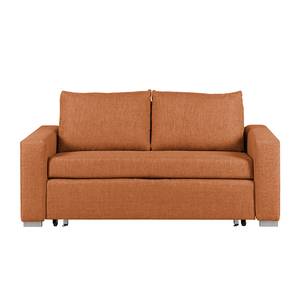 Divano letto LATINA Basic Tessuto - Tessuto Doran: arancione - Larghezza: 153 cm