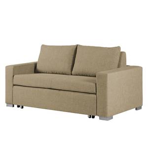 Schlafsofa LATINA Basic Webstoff - Stoff Doran: Beige - Breite: 153 cm