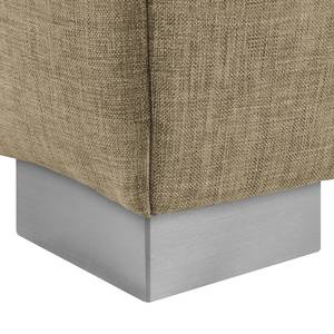 Schlafsofa LATINA Basic Webstoff - Stoff Doran: Beige - Breite: 153 cm