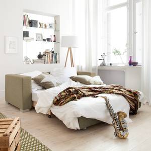 Slaapbank LATINA Basic Stof Doran: Beige - Breedte: 153 cm