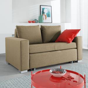 Schlafsofa LATINA Basic Webstoff - Stoff Doran: Beige - Breite: 153 cm