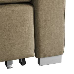 Schlafsofa LATINA Basic Webstoff - Stoff Doran: Beige - Breite: 153 cm