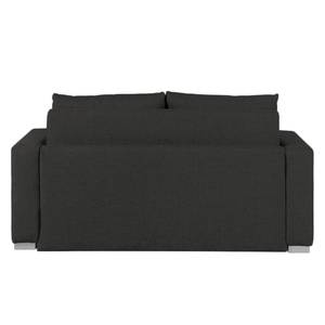 Canapé convertible LATINA Basic 170 cm - Tissu Doran : Noir - Largeur : 173 cm