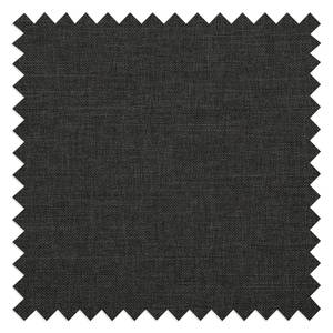 Schlafsofa LATINA Basic Webstoff - Stoff Doran: Schwarz - Breite: 173 cm